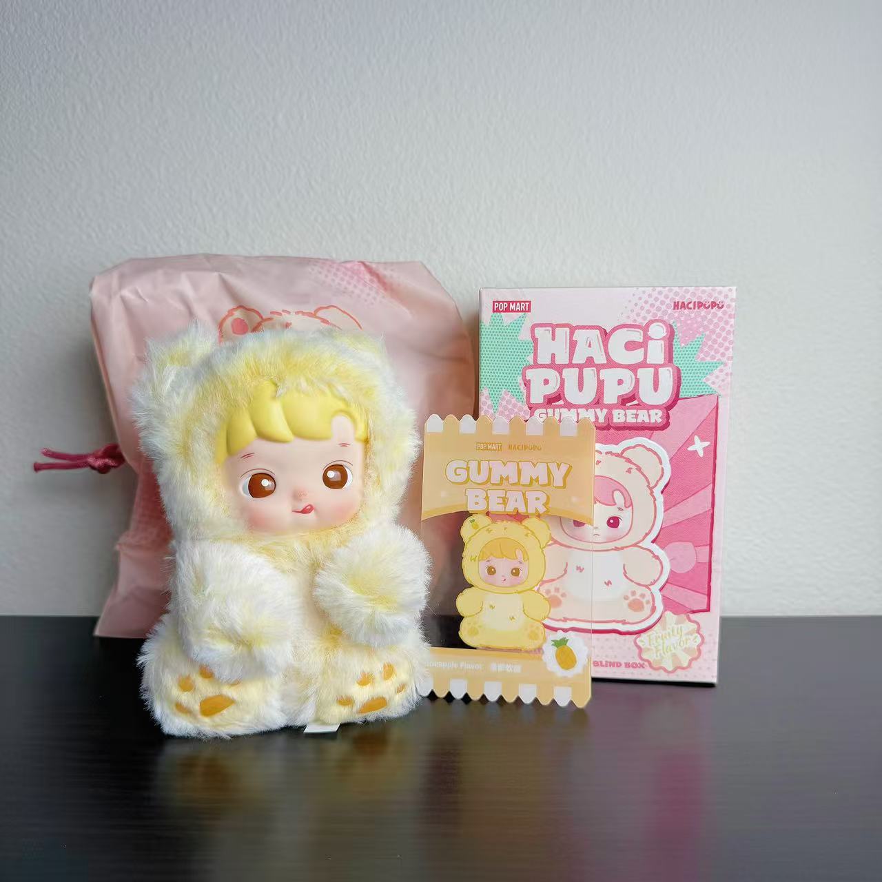 HACIPUPU Gummy Bear Series Vinyl Plush Pendant Sealed Case (6 Blind Box)