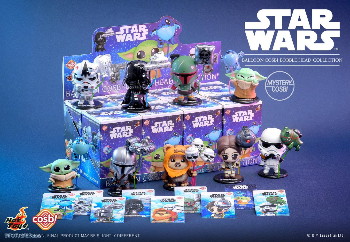 HotToys x COSBI Star Wars Balloon Party Series Blind Box Figurine