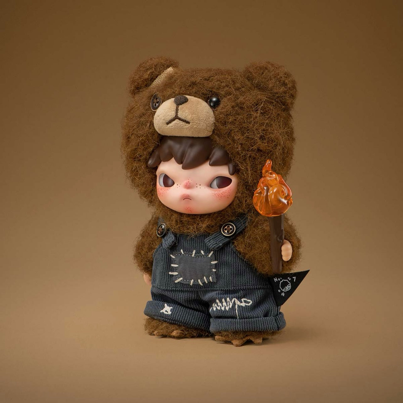 POP MART Hirono Living Wild Fight for Joy Plush Doll Vinyl