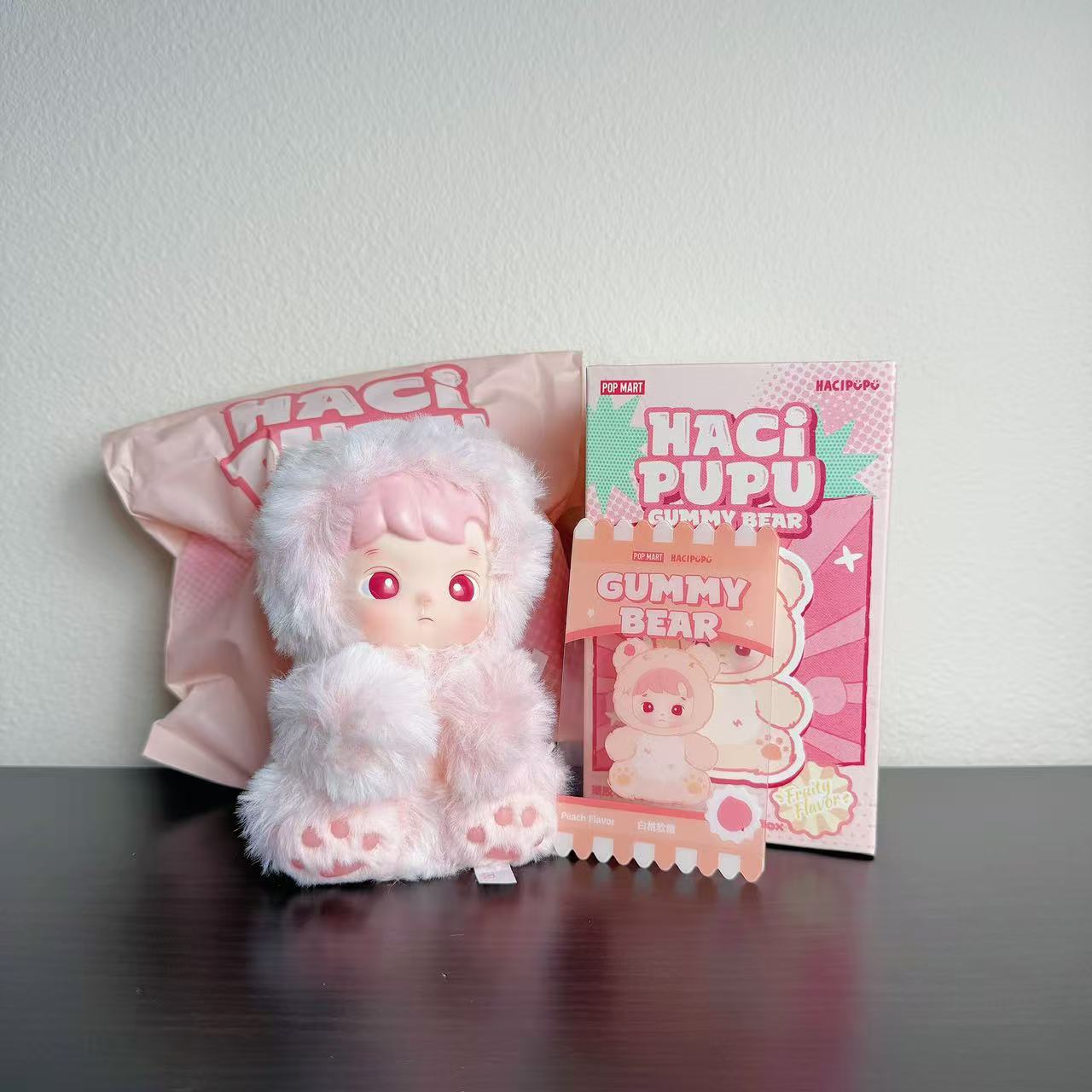 HACIPUPU Gummy Bear Series Vinyl Plush Pendant Sealed Case (6 Blind Box)