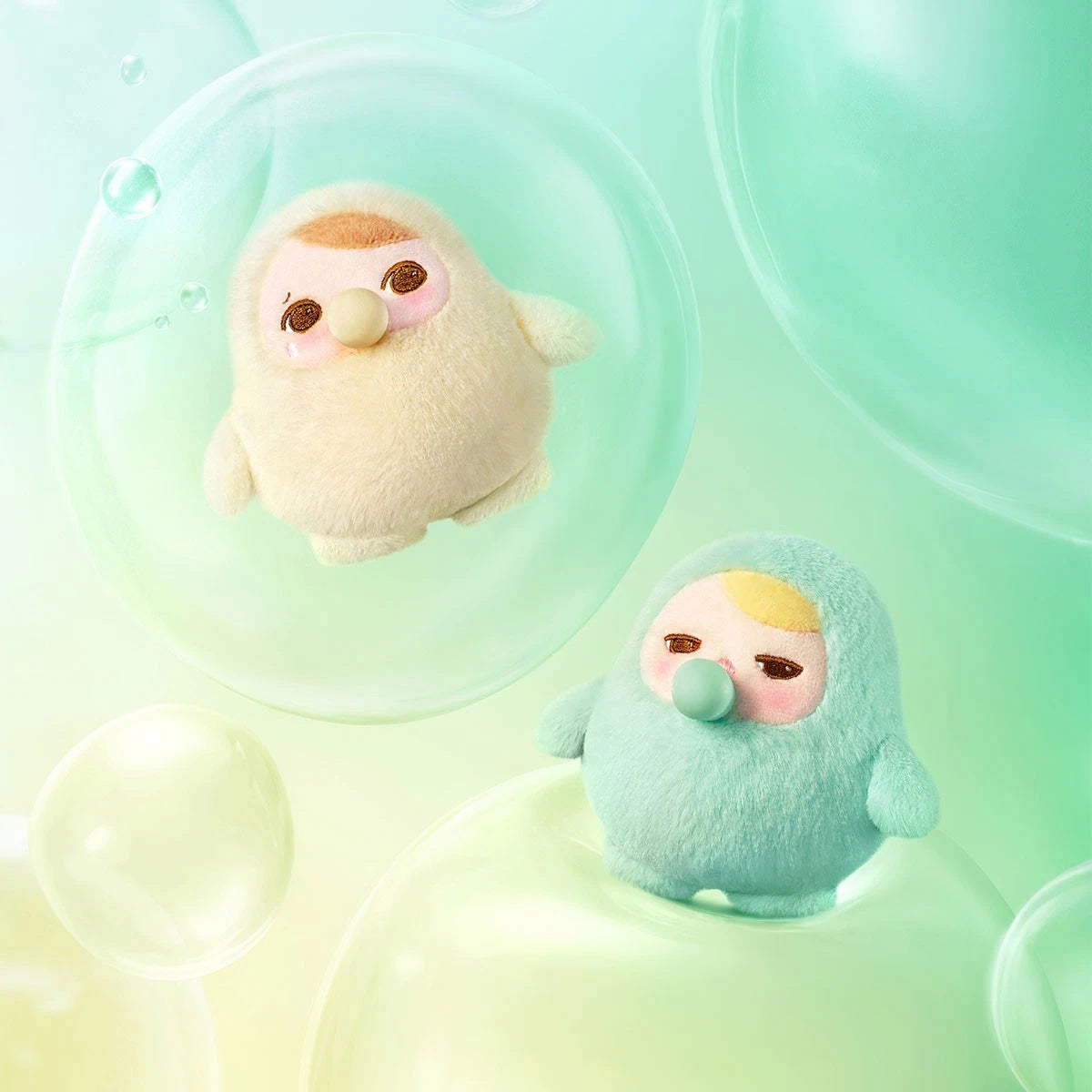 POP MART PUCKY Beaning Bubble Up Series Blind Box Plush Pendant