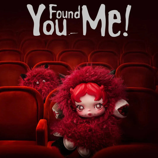 POPMRT SKULLPANDA You Found Me! Series Plush Doll Pendant Halloween
