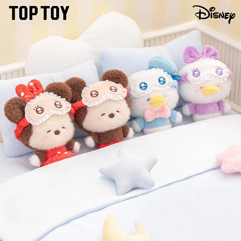 TOPTOY Disney Squinting Sleepwear Series Plush Keychains Blind Box
