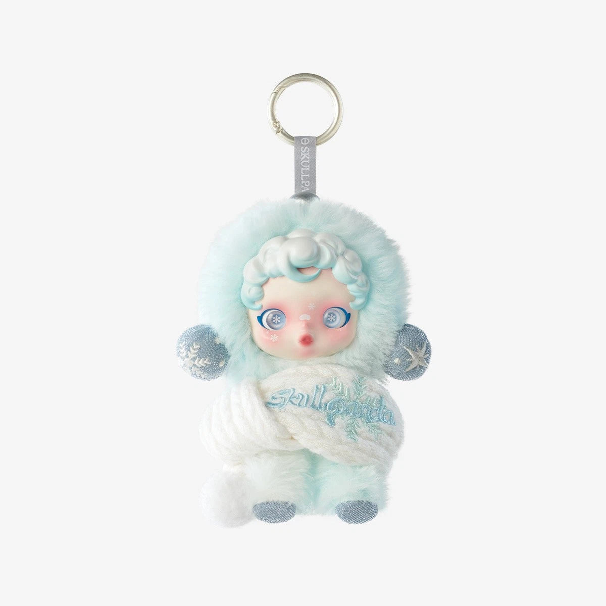 Authentic POP MART SKULLPANDA Winter Symphony Series Plush Keychain