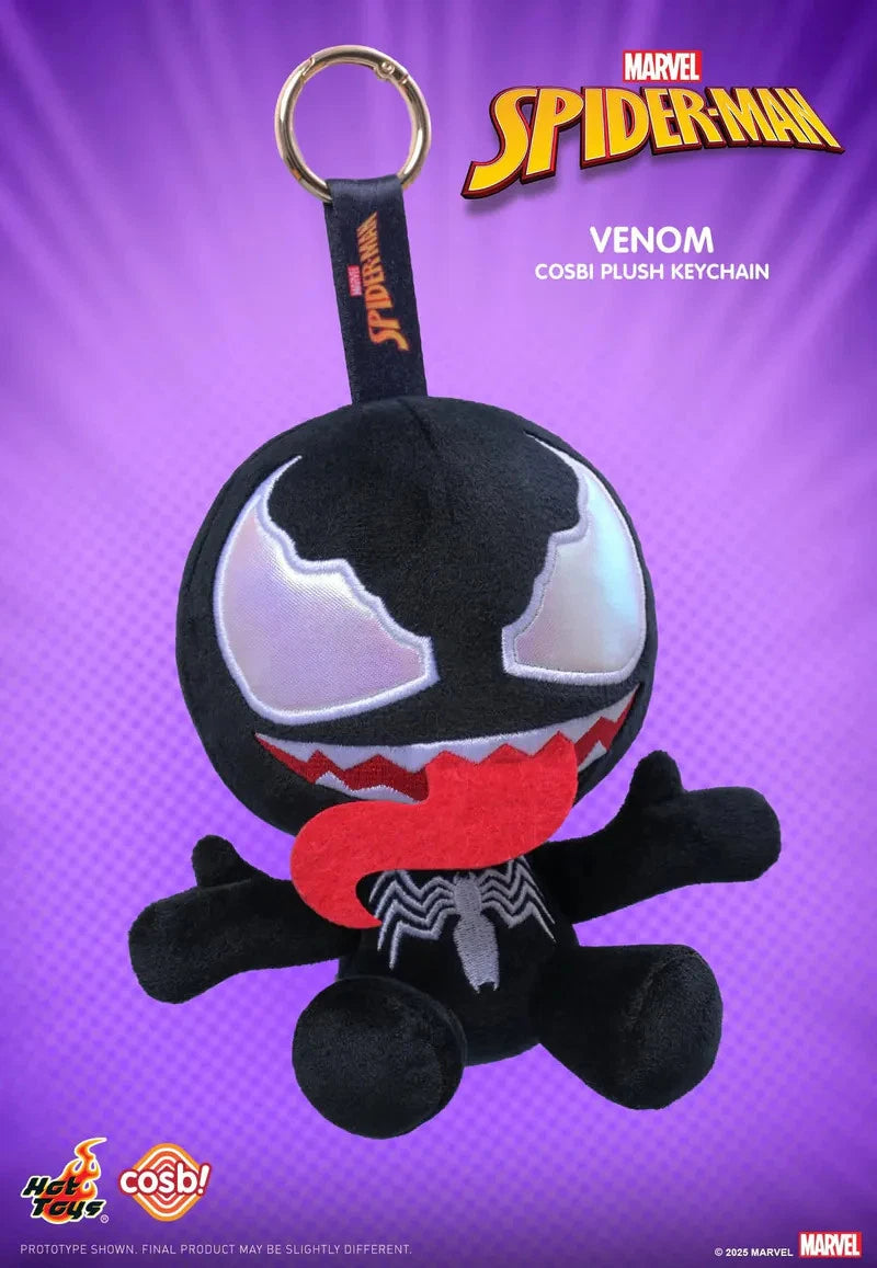 HOTTOY Cosbi Marvel Spiderman Blind Box Keychain Pandent