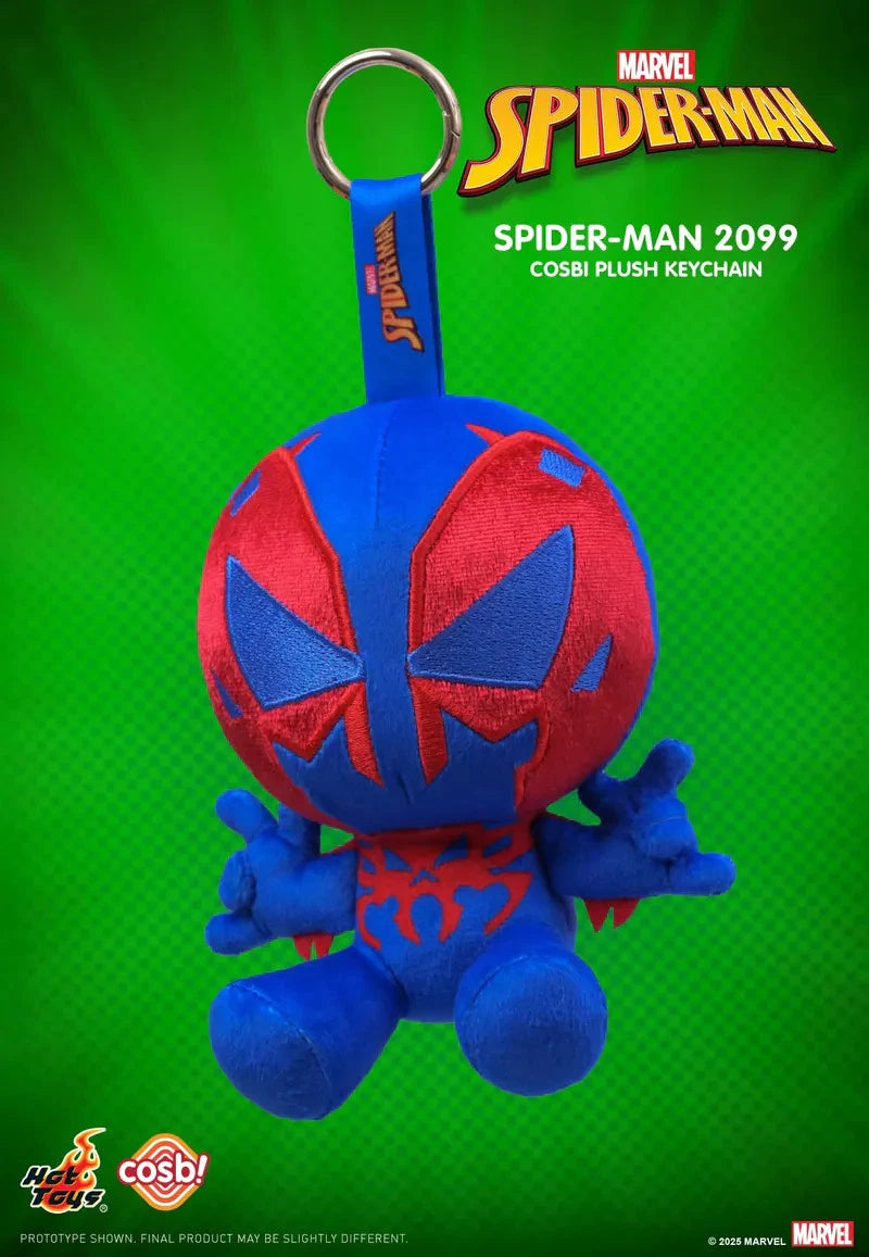 HOTTOY Cosbi Marvel Spiderman Blind Box Keychain Pandent