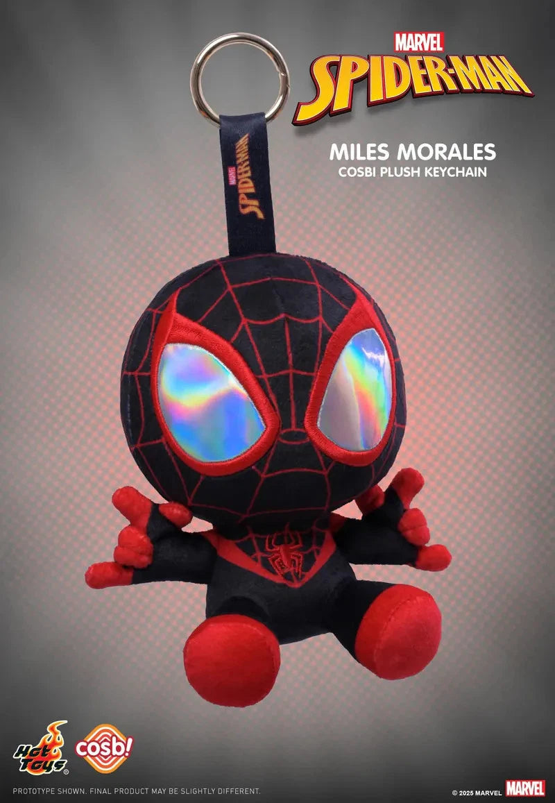 HOTTOY Cosbi Marvel Spiderman Blind Box Keychain Pandent
