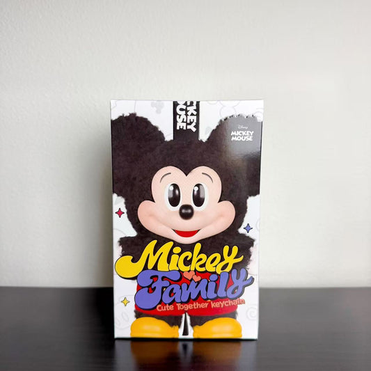Authentic Mickey Family Cute Combination Key Chain Series Set Blind Box New