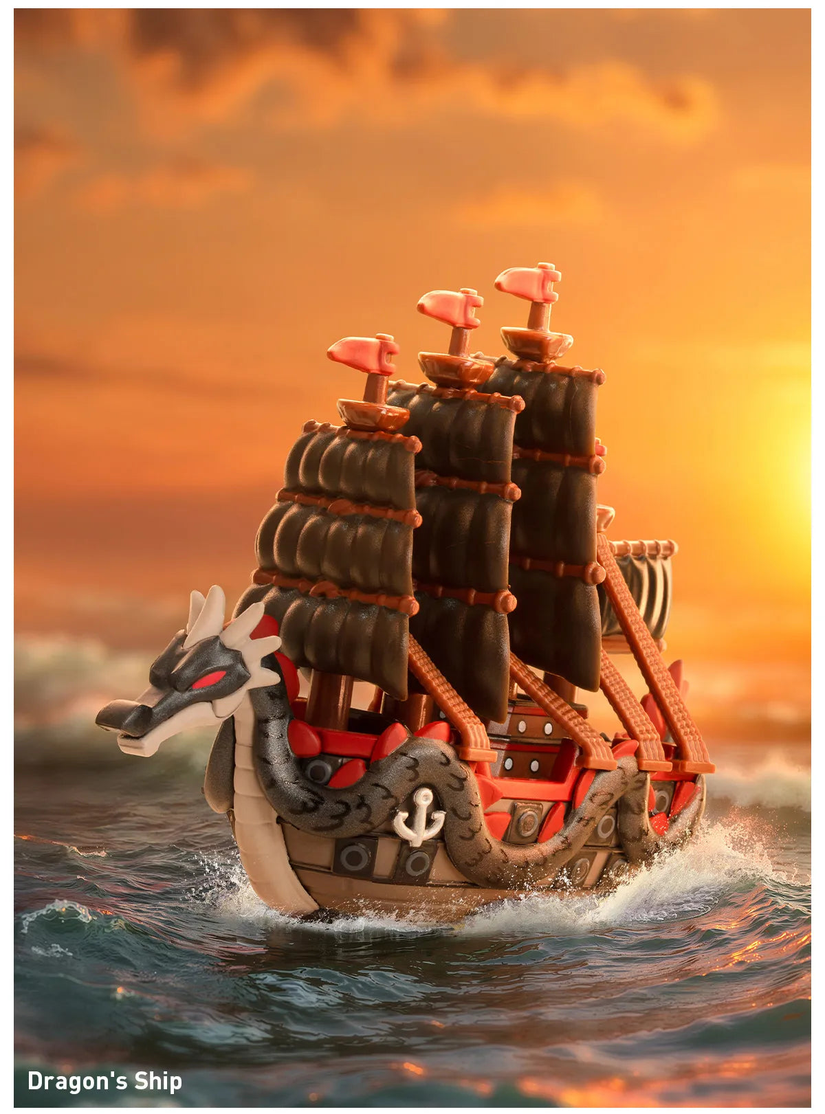 POP MART One Piece The Grand Line Series Vehicles Blind Box Figure