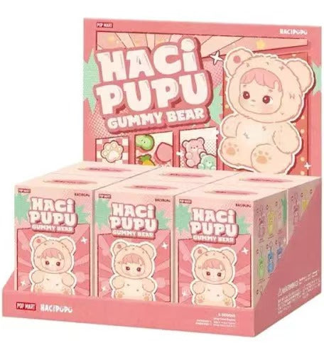 HACIPUPU Gummy Bear Series Vinyl Plush Pendant Sealed Case (6 Blind Box)