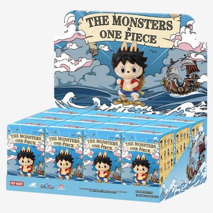 POP MART Labubu The Monsters x One Piece Series Figure Toys Dolls