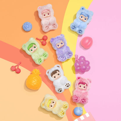 POP MART HACIPUPU GUMMY BEAR SERIES-VINYL PLUSH PENDANT BLIND BOX