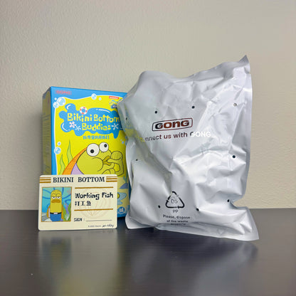 Pop Mart x Bikini Bottom Buddies Plush Sealed Case (6 Blind Box)