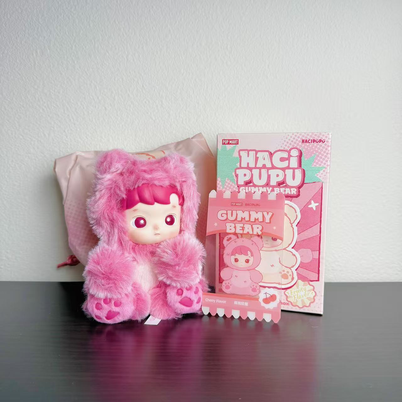 HACIPUPU Gummy Bear Series Vinyl Plush Pendant Sealed Case (6 Blind Box)