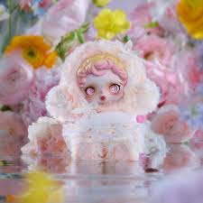 Skullpanda V2 L'Impressionnisme Series Blind Box Skullpanda Vinyl Plush Pendant Doll