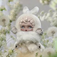 Skullpanda V2 L'Impressionnisme Series Blind Box Skullpanda Vinyl Plush Pendant Doll