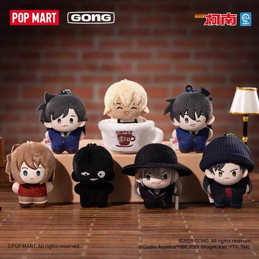 Authentic POP MART X Gong ‌Detective Conan‌ Series 5cm Pocket Plush Blind Box