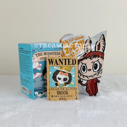 POP MART Labubu The Monsters x One Piece Series Figure Toys Dolls