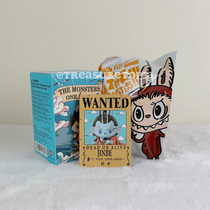 POP MART Labubu The Monsters x One Piece Series Figure Toys Dolls