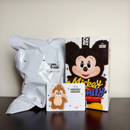 POP MART Disney Mickey Family Cute Together Keychain Blind Box
