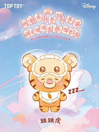 TOPTOY Disney Squinting Sleepwear Series Plush Keychains Blind Box
