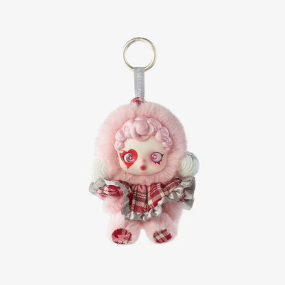 Authentic POP MART SKULLPANDA Winter Symphony Series Plush Keychain