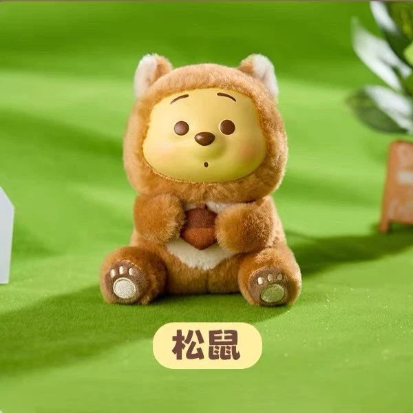 MINISO Disney Winnie The Pooh Naughty Team Plush Pendant Blind Box