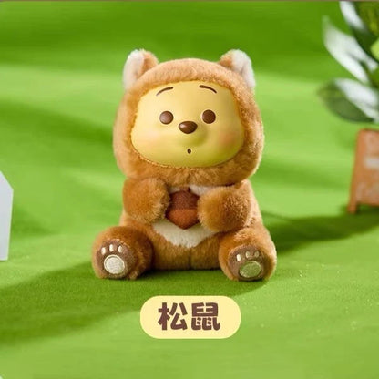 MINISO Disney Winnie The Pooh Naughty Team Plush Pendant Blind Box