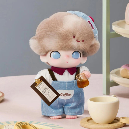 DIMOO CRUSH ON COFFEE SERIES - VINYL PLUSH BLISTER PACK | HANGING CARD