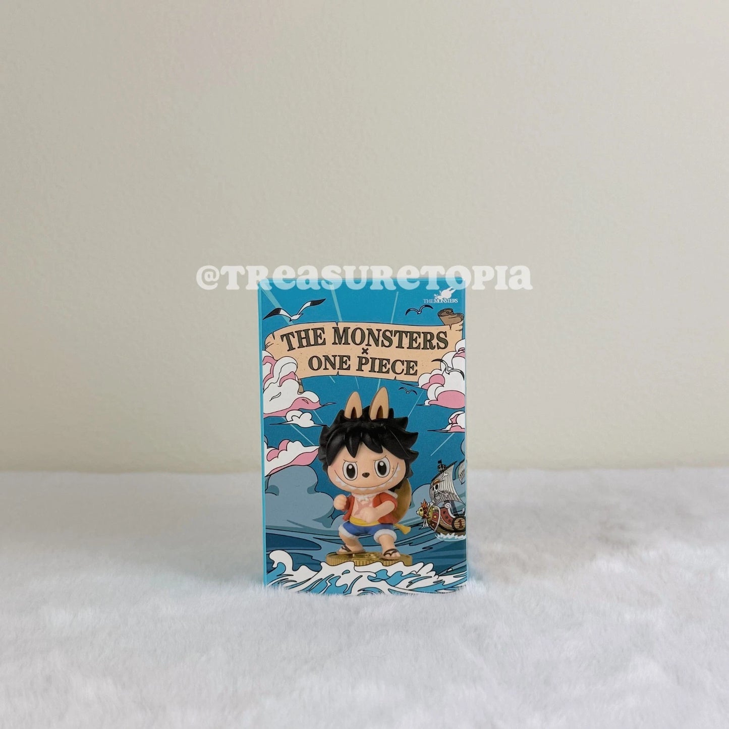 POP MART Labubu The Monsters x One Piece Series Figure Toys Dolls