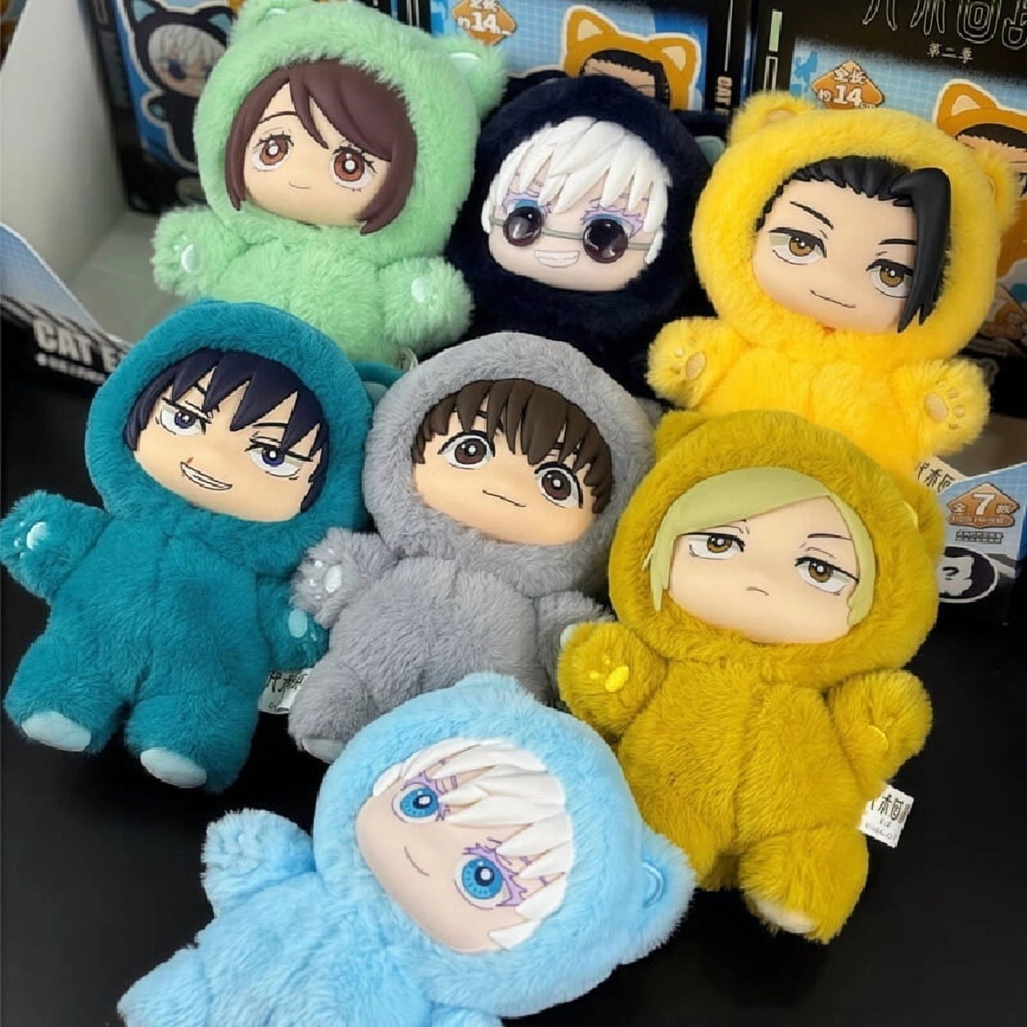 Eaki Jujutsu Kaisen Season 2 Cat Ear Plushie Gojo Satoru Blind Box