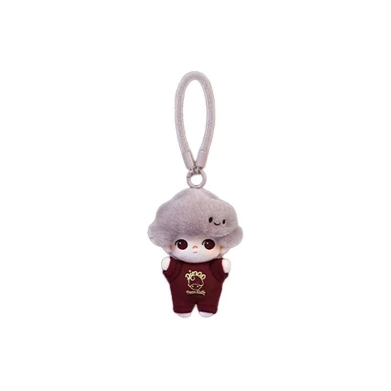 POP MART DIMOO Crush on Coffee Soft-faced Plush Keychain Blind Box