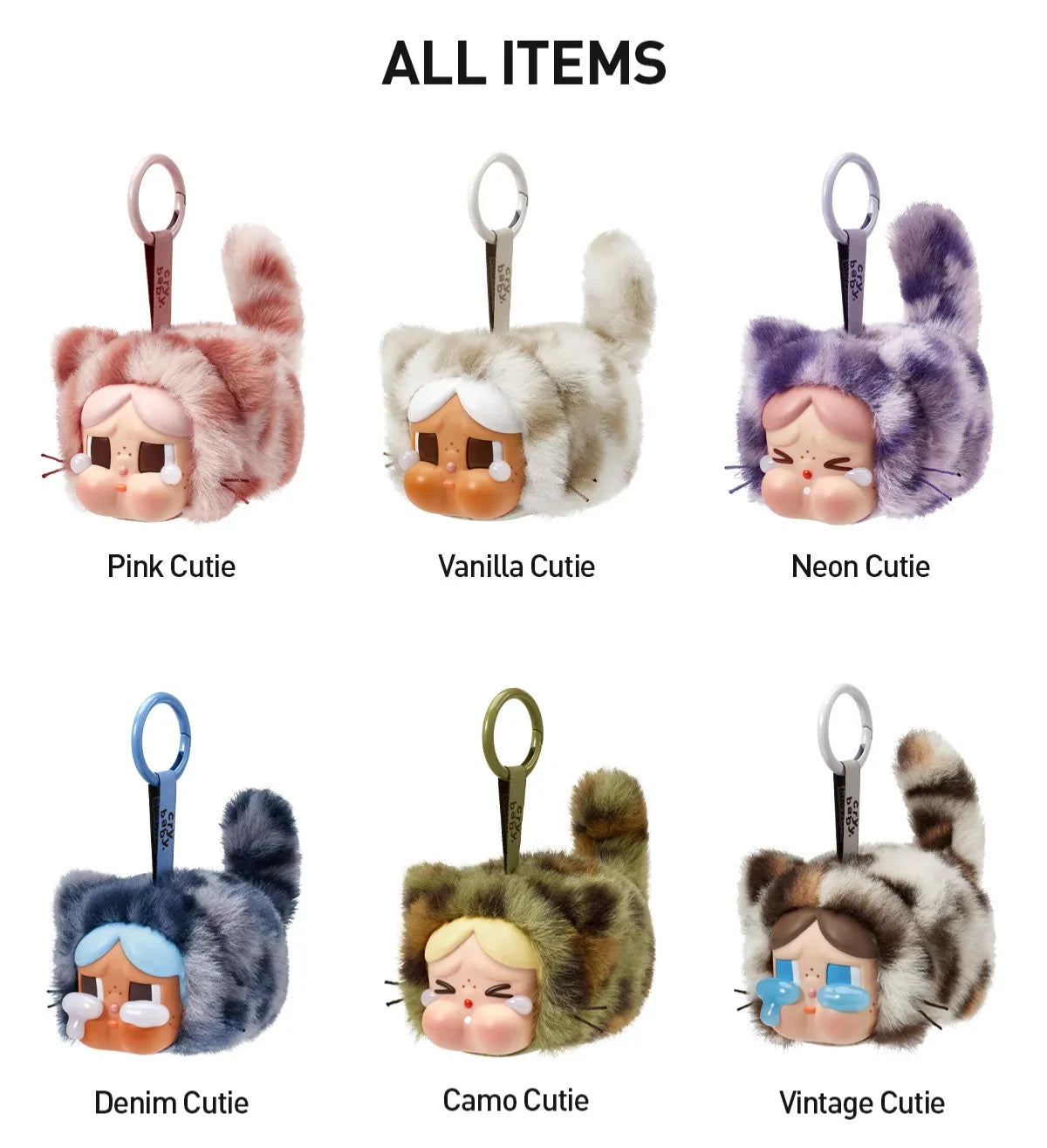POP MART Crybaby Wild But Cutie Confirmed Pendant Plush