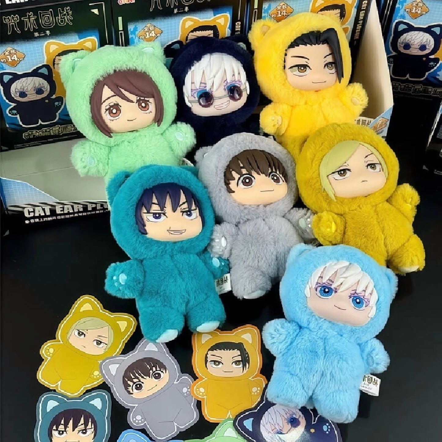 Eaki Jujutsu Kaisen Season 2 Cat Ear Plushie Gojo Satoru Blind Box