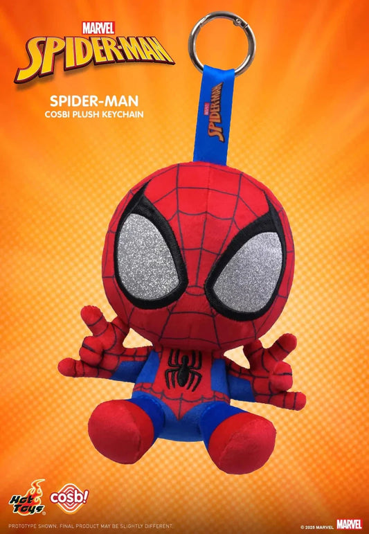 HOTTOY Cosbi Marvel Spiderman Blind Box Keychain Pandent