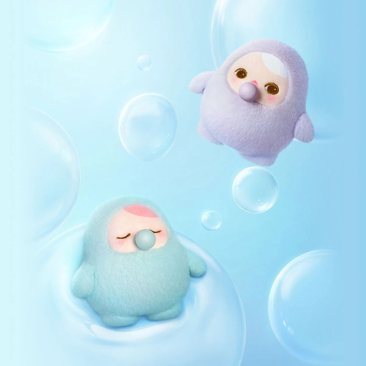 POP MART PUCKY Beaning Bubble Up Series Blind Box Plush Pendant