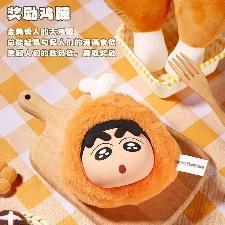 Crayon Shin-Chan Oden Series Blind Box Coin Purse Pendant
