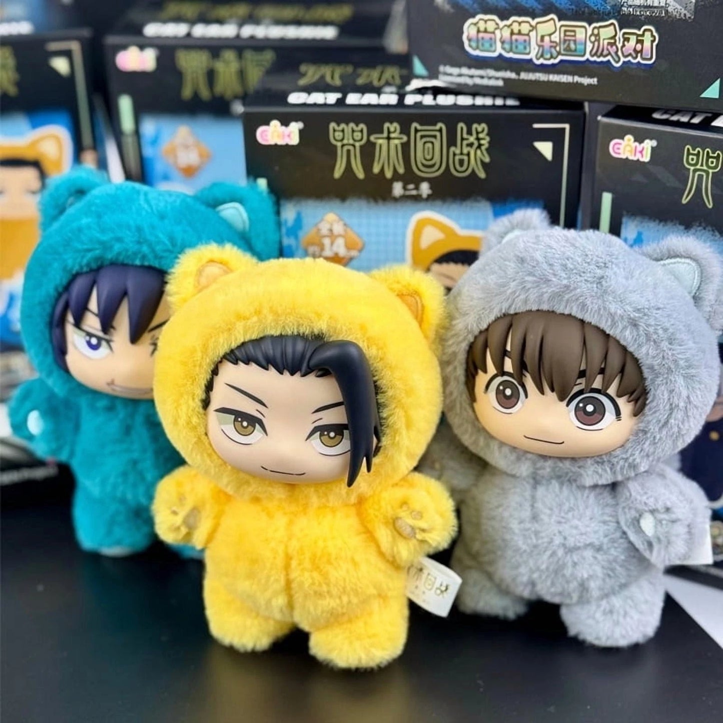 Eaki Jujutsu Kaisen Season 2 Cat Ear Plushie Gojo Satoru Blind Box