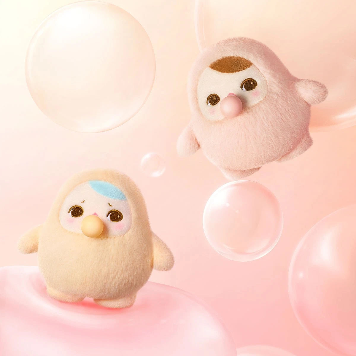 POP MART PUCKY Beaning Bubble Up Series Blind Box Plush Pendant