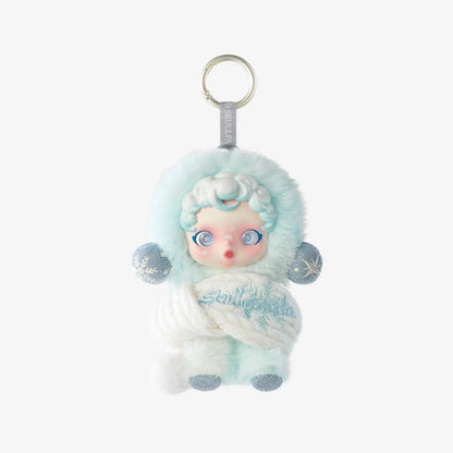 Authentic POP MART SKULLPANDA Winter Symphony Series Plush Keychain
