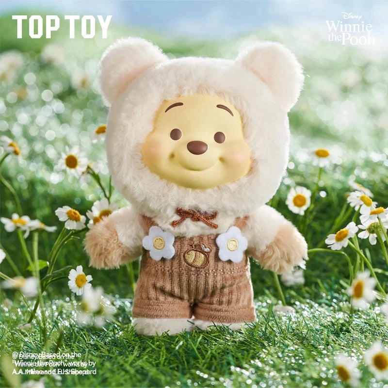 TOPTOY Winnie the Pooh Candy Bear Series Plush Blind Box Keychain