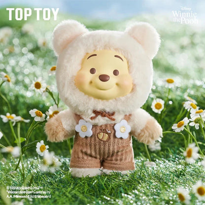 TOPTOY Winnie the Pooh Candy Bear Series Plush Blind Box Keychain