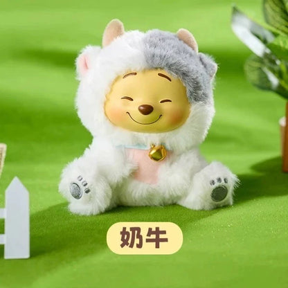 MINISO Disney Winnie The Pooh Naughty Team Plush Pendant Blind Box