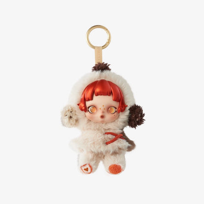 Authentic POP MART SKULLPANDA Winter Symphony Series Plush Keychain