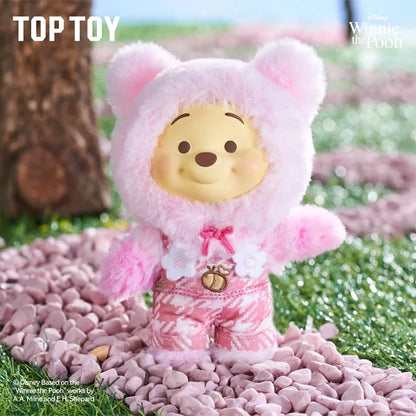 TOPTOY Winnie the Pooh Candy Bear Series Plush Blind Box Keychain