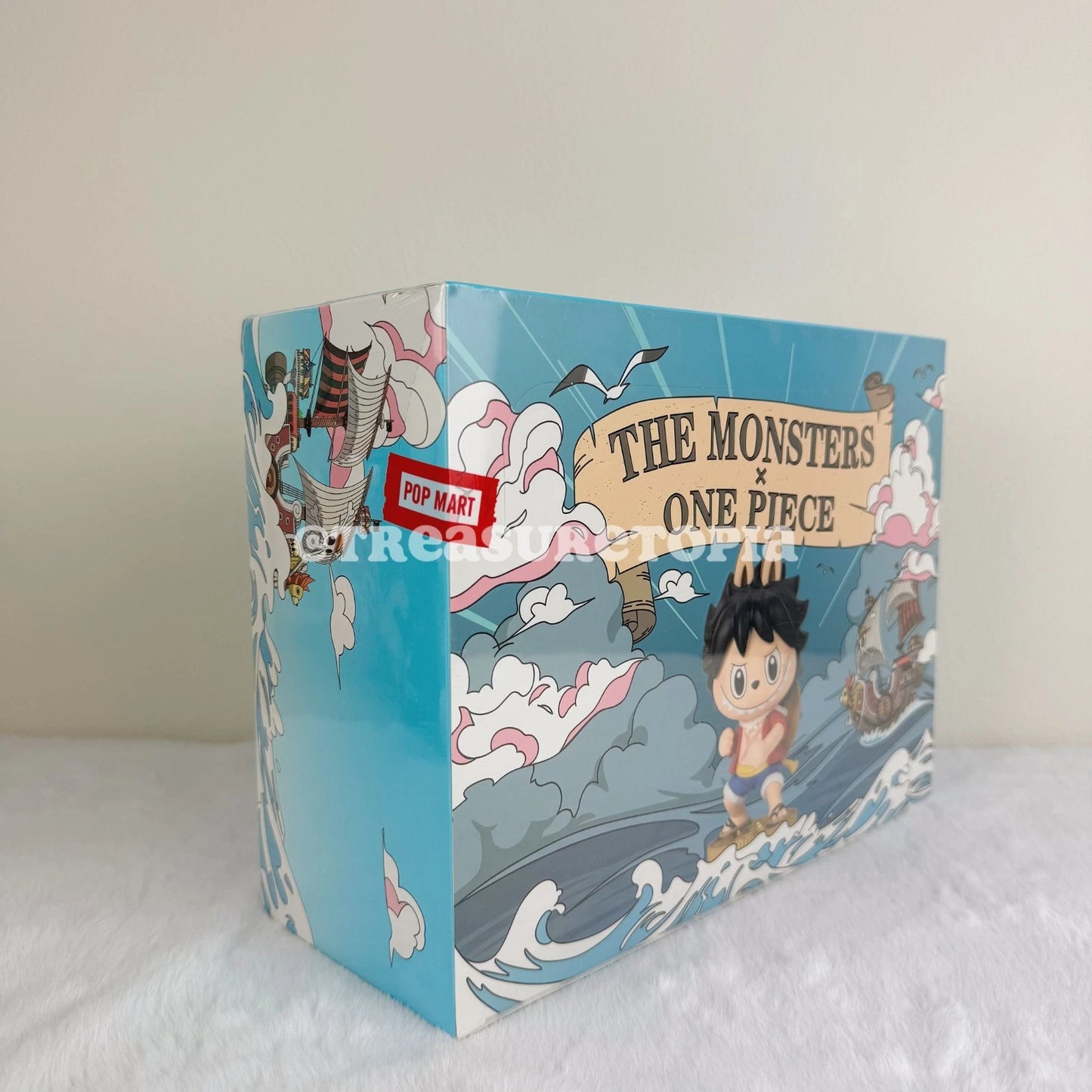 POP MART Labubu The Monsters x One Piece Series Figure Toys Dolls