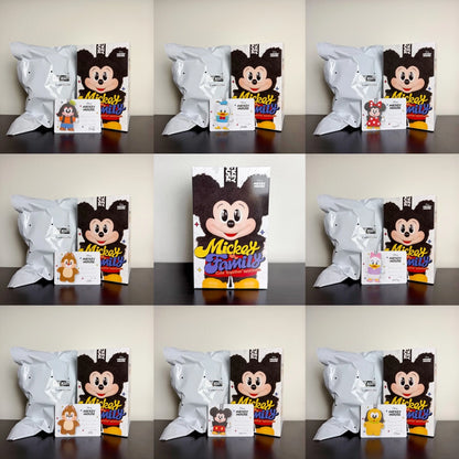 POP MART Disney Mickey Family Cute Together Keychain Blind Box