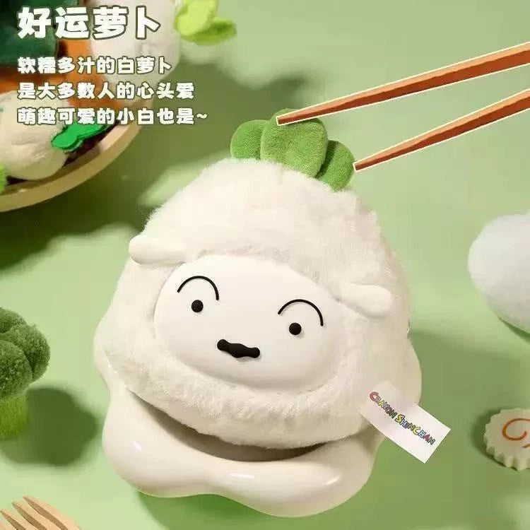 Crayon Shin-Chan Oden Series Blind Box Coin Purse Pendant