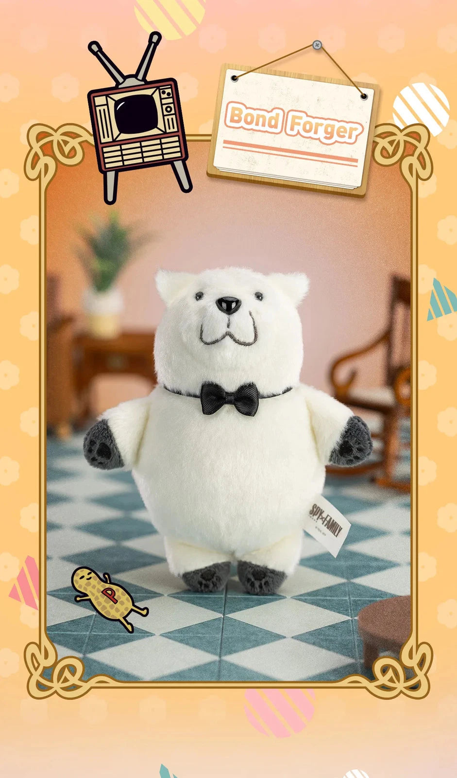 POP MART SPY x FAMILY Character Series Plush Blind Box Pendan Anya