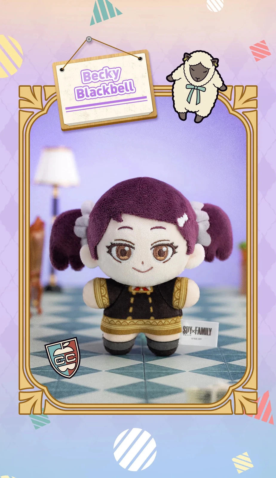 POP MART SPY x FAMILY Character Series Plush Blind Box Pendan Anya
